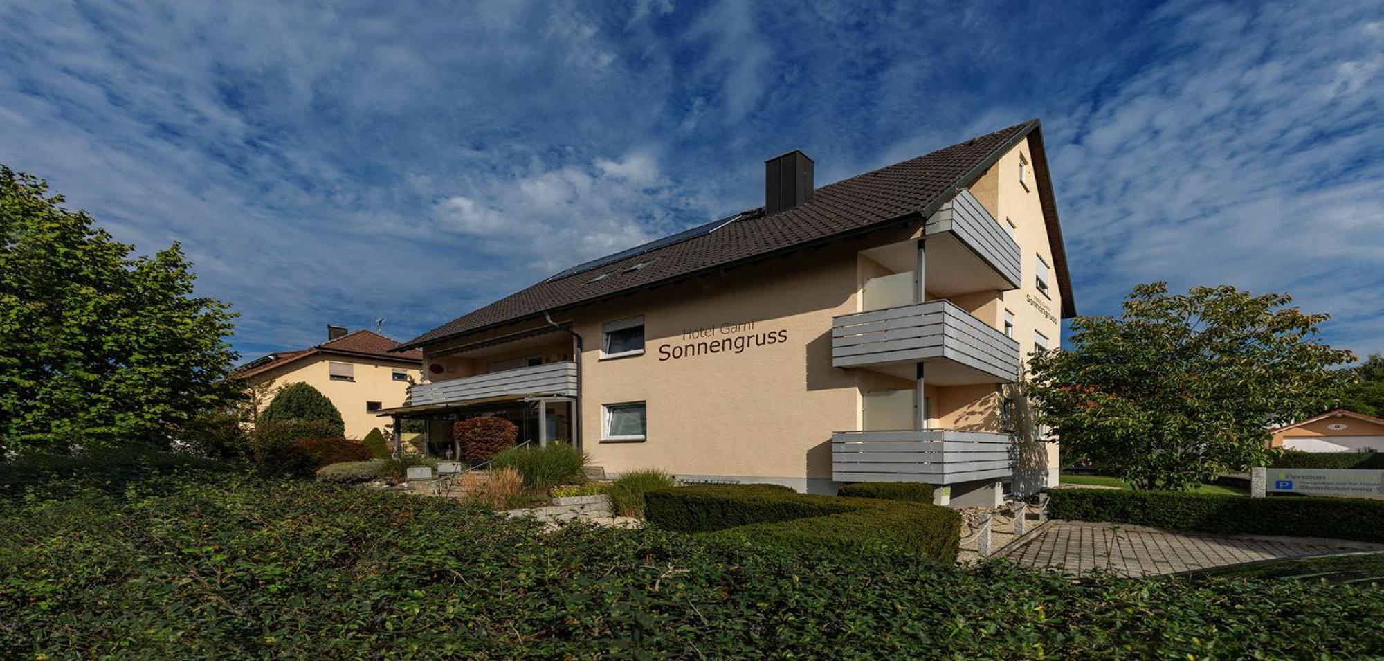 Hotel Garni Sonnengruss Hagnau Exteriör bild